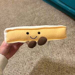 Jellycat Amuseables Brie Leaf Tag.